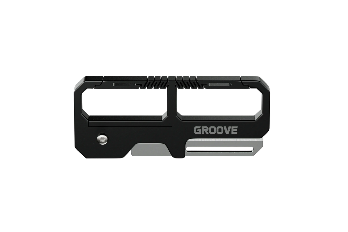 Groove® Carabiner Knife - Black