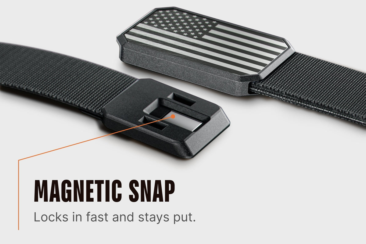Groove Belt - Don't Tread Black/Black
