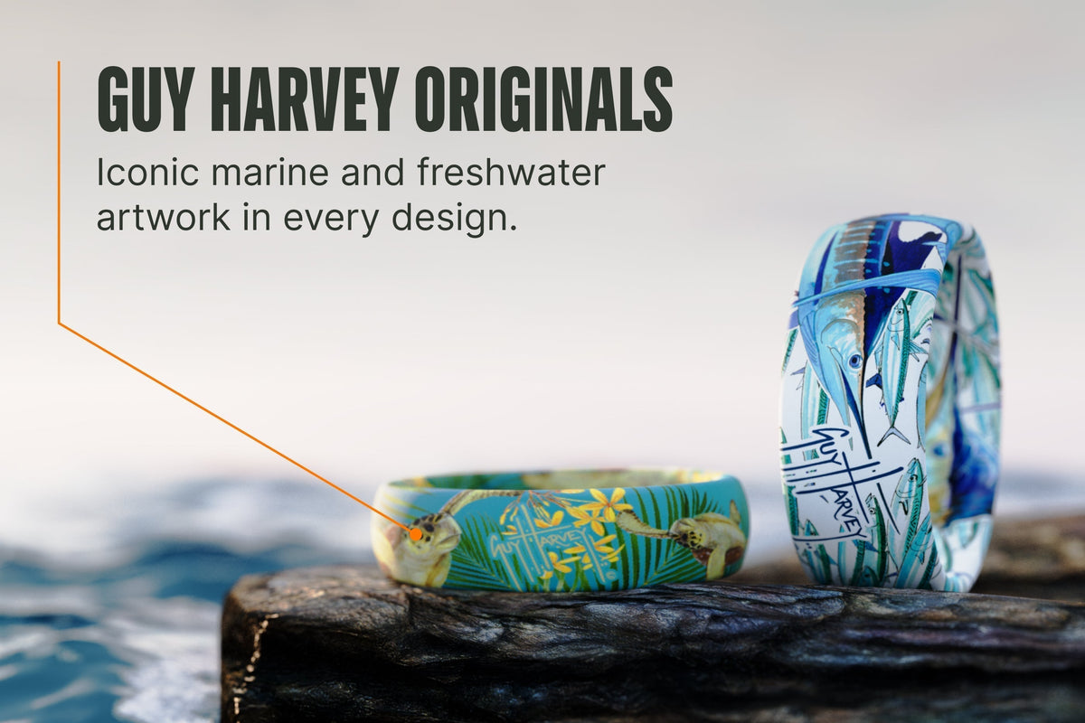Guy Harvey Great White Shark Ring